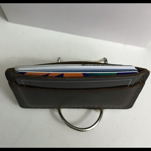 Rustico Credit Card Holder 100% leather Made in USA Brand New - Picture 8 of 10
